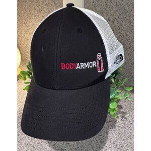 Bodyarmor The North Face Black White Trucker Hat Adjustable Snapback Mesh Back
